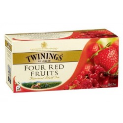 Черен чай Twinings 4 червени плода 25бр.х2g
