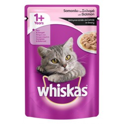 Храна за котки Whiskas POUCH 100g Сьомга