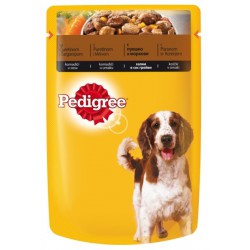 Храна за кучета Pedigree Pouch 100g Пуешко и моркови