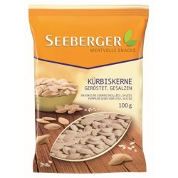 Тиквени семки печени солени Seeberger 100g