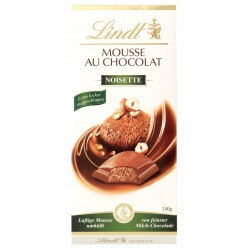 Шоколад Lindt Мус с лешници 140g