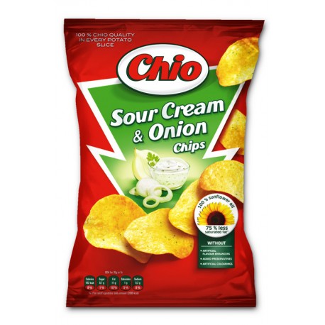 Chio чипс сметана лук 60g