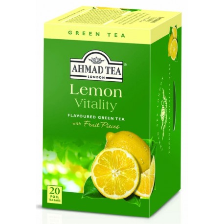 Зелен чай AHMAD с лимон 20бр.