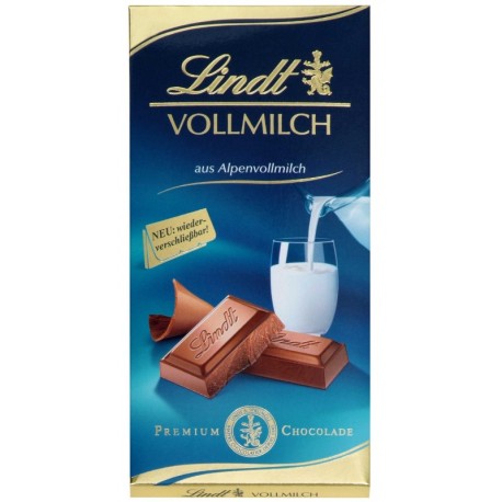 Шоколад LINDT Алпийско мляко 100g