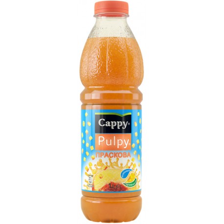 Напитка Cappy Pulpy Праскова 1l