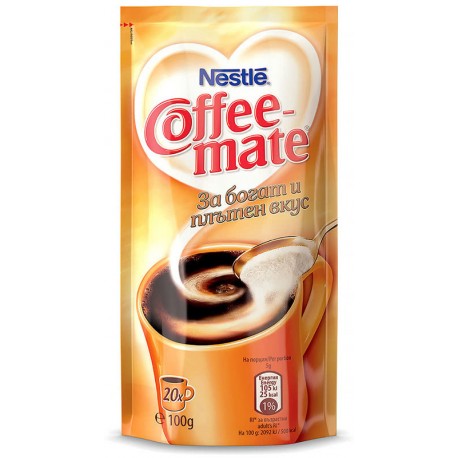 ПРОДУКТ ЗА КАФЕ НА РАСТИТЕЛНА ОСНОВА COFFEE MATE 100g