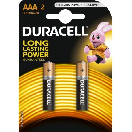 Батерия Duracell AAA 2бр.