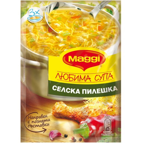 Селска пилешка супа Maggi 46g