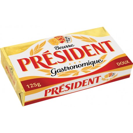 Маслo President пакет 125g