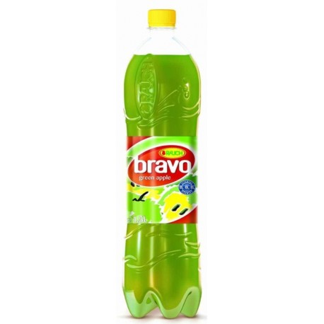 Напитка BRAVO Зелена ябълка 12% 1,5l