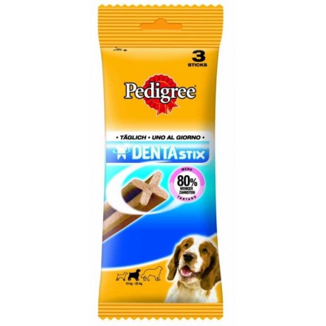 Храна за кучета Pedigree DentaStix Medium 3бр. 77g
