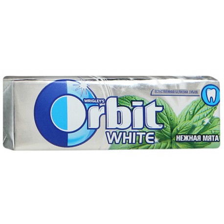 Дъвки Orbit White spearmint драже 10бр.
