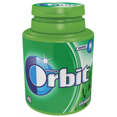 Дъвки Orbit spearmint флакон 46бр.