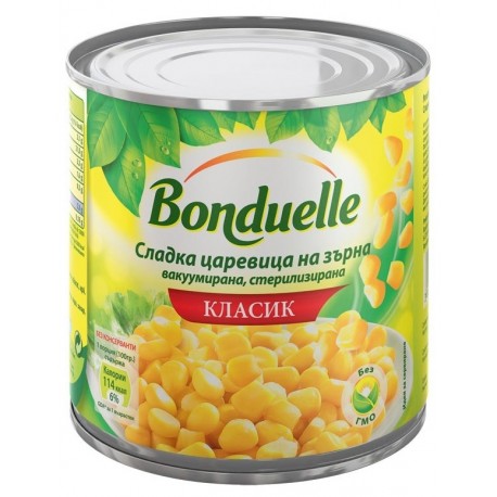 Сладка царевица на зърна Бондюел 425 ml