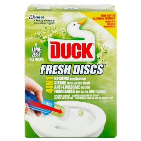 Ароматизатор Duck WC Свежи дискове Лимон 36ml