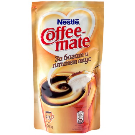 ПРОДУКТ ЗА КАФЕ НА РАСТИТЕЛНА ОСНОВА COFFEE MATE 200g
