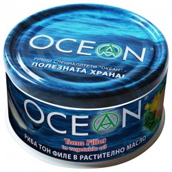 Риба тон - филе в растително масло OCEAN 185g