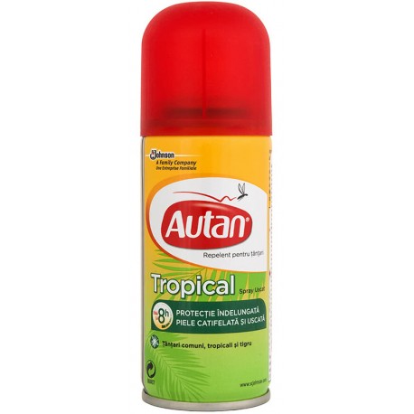 Autan Tropical сух спрей против комари 100ml