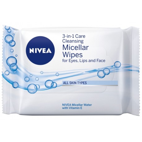 Почистващи кърпи с мицеларна вода Nivea 25бр.
