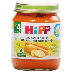 Хип пюре ранни моркови и картофи 0.125