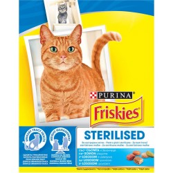 Храна за стерилни котки Friskies 300г суха