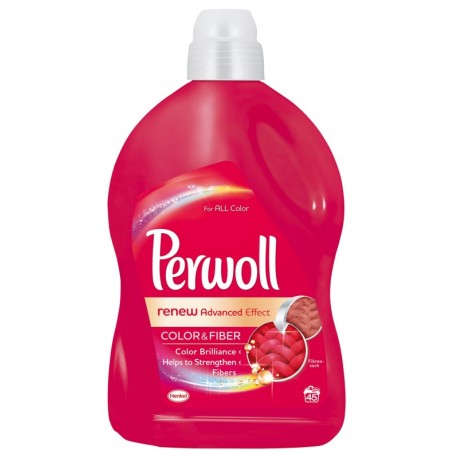 Течен перилен препарат PERWOLL Renew Color 2.88l