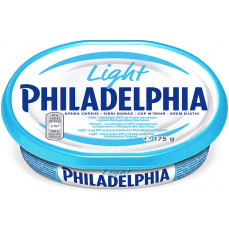 Philadelphia крем сирене light натурално 175g