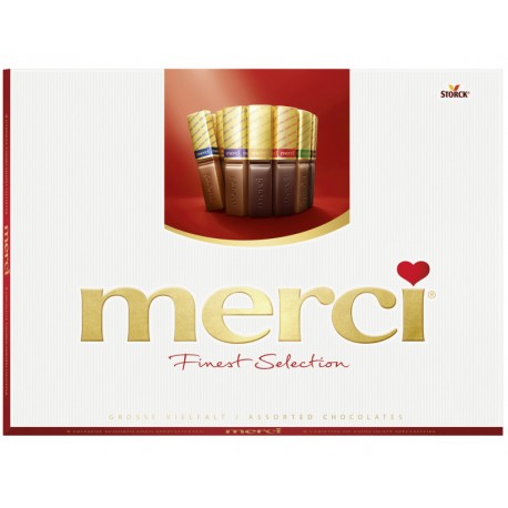 Шоколадови бонбони Merci Асорти 675g