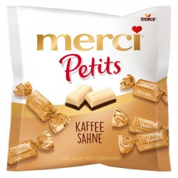 Шоколадови бонбони MERCI PETITS КАФЕ И СМЕТАНА 125g