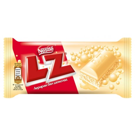 Шоколад LZ бял Nestle 35g