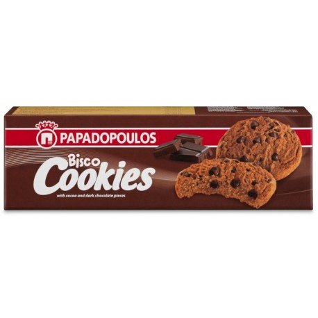 Бисквити Bisco Cookies с какао и Шоколад 180g