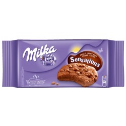 Бисквити Milka Sensations Шоко кукис с пълнеж 156g
