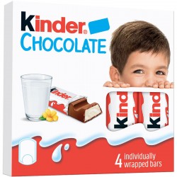 Десерт Шоколадов Kinder 4 блокчета 50g