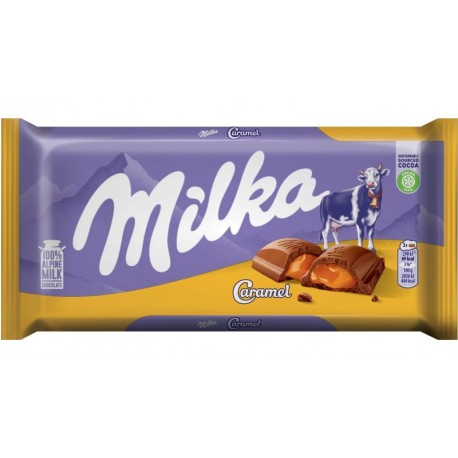 Шоколад Milka карамел 100g 