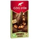 Шоколад белгийски тъмен с цели бадеми Cote d'Or 180g
