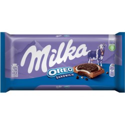 Шоколад Milka Oreo Сандвич 92g