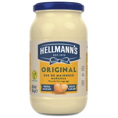 МАЙОНЕЗА HELLMANN'S Оригинал 405ml