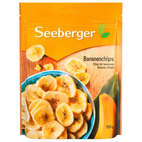 Бананов чипс Seeberger 150g