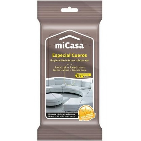 Почистващи кърпи Micasa за кожа 15бр.