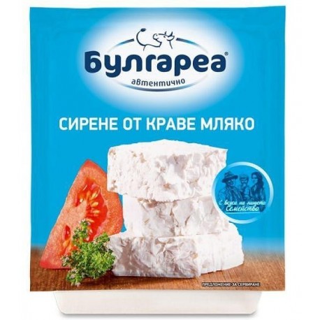СИРЕНЕ BULGAREA КРАВЕ МЛЯКО 350g ВАКУУМ