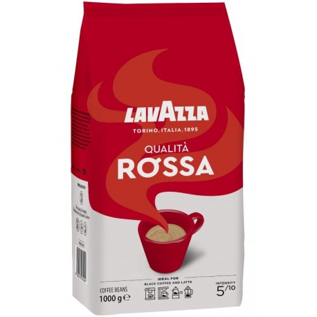 КАФЕ LAVAZZA QUALITA ROSSA на зърна 1kg