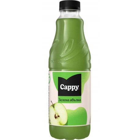 Напитка Cappy зелена ябълка 20% 1l