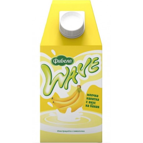 МЛЯКО UHT ФИБЕЛА БАНАН 500ml