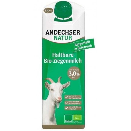 БИО ПРЯСНО МЛЯКО КОЗЕ 3% 1l ANDECHSER