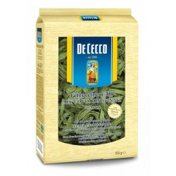 Фетучини с яйца и спанак 250g De Cecco