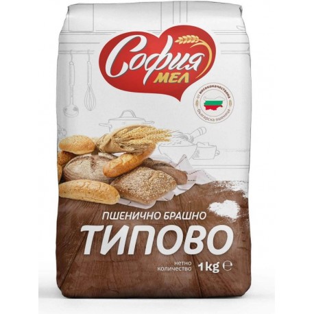 Брашно пшенично Типово София мел 1kg