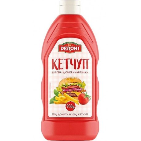 Кетчуп Класик Deroni 950g