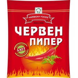 Подправка Червен пипер Лют Harmony Foods 50g