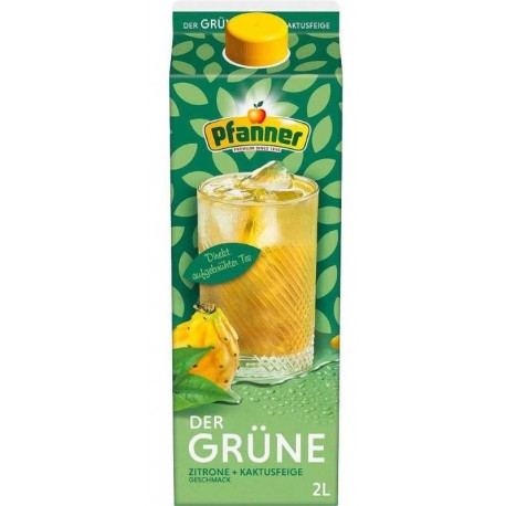 ЗЕЛЕН ЧАЙ ЛИМОН PFANNER 2l