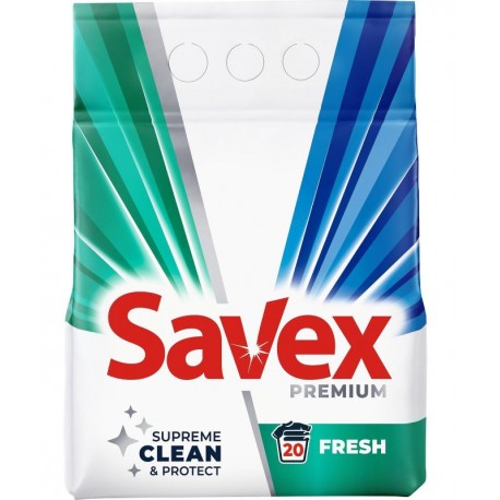 Прах за пране SAVEX 2IN1 Fresh 2kg 